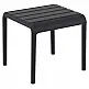 PARIS BLACK ΤΡΑΠΕΖΙ 42X41X40εκ. ΠΟΛ/ΝΙΟΥ PARIS BLACK ΤΡΑΠΕΖΙ 42X41X40εκ. ΠΟΛ/ΝΙΟΥ