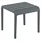PARIS DARK GREY ΤΡΑΠΕΖΙ 42X41X40εκ. ΠΟΛ/ΝΙΟΥ PARIS DARK GREY ΤΡΑΠΕΖΙ 42X41X40εκ. ΠΟΛ/ΝΙΟΥ