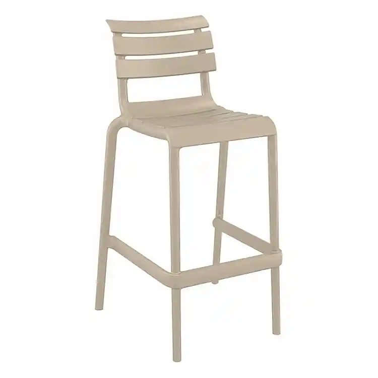 HELEN 75εκ. ΣΚΑΜΠΟ TAUPE ΠΟΛ/ΝΙΟΥ 53X55X105εκ.
