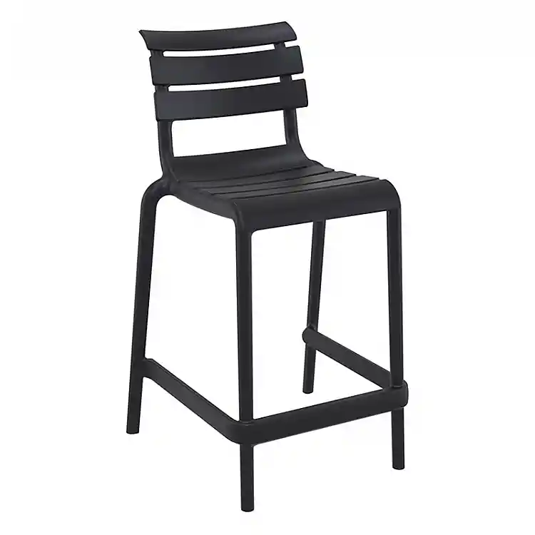 HELEN 65εκ. ΣΚΑΜΠΟ BLACK ΠΟΛ/ΝΙΟΥ 52X55X95εκ.
