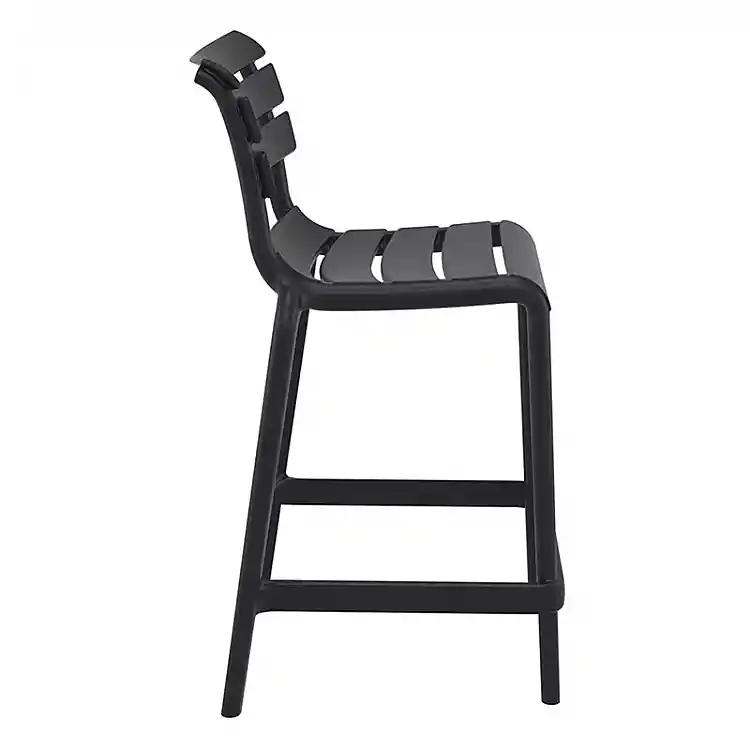 HELEN 65εκ. ΣΚΑΜΠΟ BLACK ΠΟΛ/ΝΙΟΥ 52X55X95εκ.