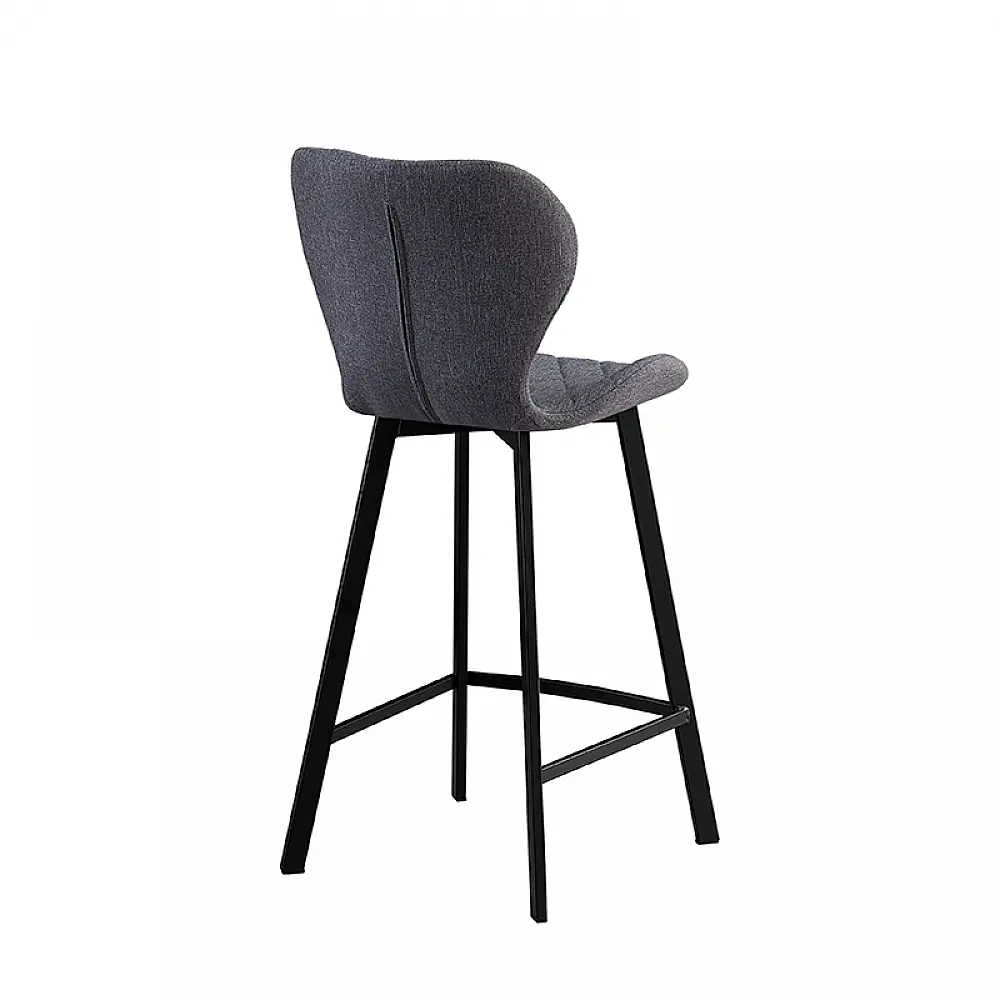 Σκαμπό Μπάρ 2τμχ Martin 66εκ. Γκρί Ύφασμα 45x49x66-98εκ. Σκαμπό Μπάρ 2τμχ Martin 66εκ. Γκρί Ύφασμα 45x49x66-98εκ.
