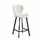Σκαμπό Μπάρ 2τμχ Martin 66εκ. Off White Ύφασμα 45x49x66-98εκ. Σκαμπό Μπάρ 2τμχ Martin 66εκ. Off White Ύφασμα 45x49x66-98εκ.