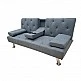 REST GREY ΥΦΑΣΜΑ ΚΑΝΑΠΕΣ-ΚΡΕΒΑΤΙ 168X88εκ. REST GREY ΥΦΑΣΜΑ ΚΑΝΑΠΕΣ-ΚΡΕΒΑΤΙ 168X88εκ.