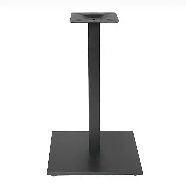 FLAT PROMO ΜΕΣΑΙΟΥ ΥΨΟΥΣ 50Χ50Χ93εκ.(Π/Ρ)ΒΑΣΗ ΜΕΤΑΛΛΙΚΗ ΜΕ ΡΕΓ/ΡΟΥΣ ΜΑΥΡΗ