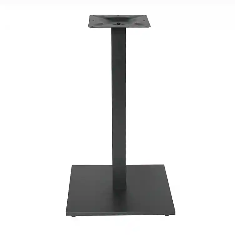 FLAT PROMO ΜΕΣΑΙΟΥ ΥΨΟΥΣ 45Χ45Χ93εκ.(Π/Ρ)ΒΑΣΗ ΜΕΤΑΛΛΙΚΗ ΜΕ ΡΕΓ/ΡΟΥΣ ΜΑΥΡΗ