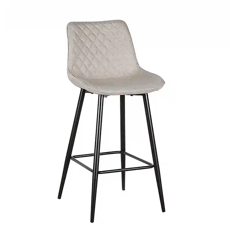 ALESIA BEIGE ΥΦΑΣΜΑ 73εκ. ΣΚΑΜΠΟ ΜΕΤΑΛΛΙΚΟ 50X51X73-104εκ.