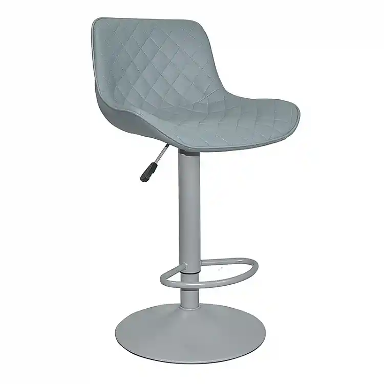 BAR94 GREY PU(Σ2)ΣKAMΠO ΜΕ ΑΜΟΡΤΙΣΕΡ 48Χ50Χ106εκ.