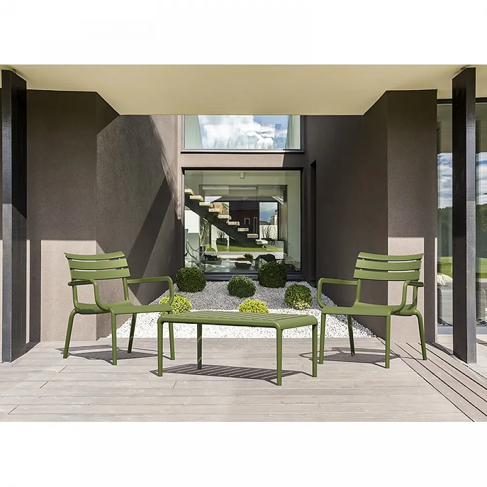 PARIS OLIVE GREEN ΤΡΑΠΕΖΙ 90X50X40εκ. ΠΟΛ/ΝΙΟΥ PARIS OLIVE GREEN ΤΡΑΠΕΖΙ 90X50X40εκ. ΠΟΛ/ΝΙΟΥ