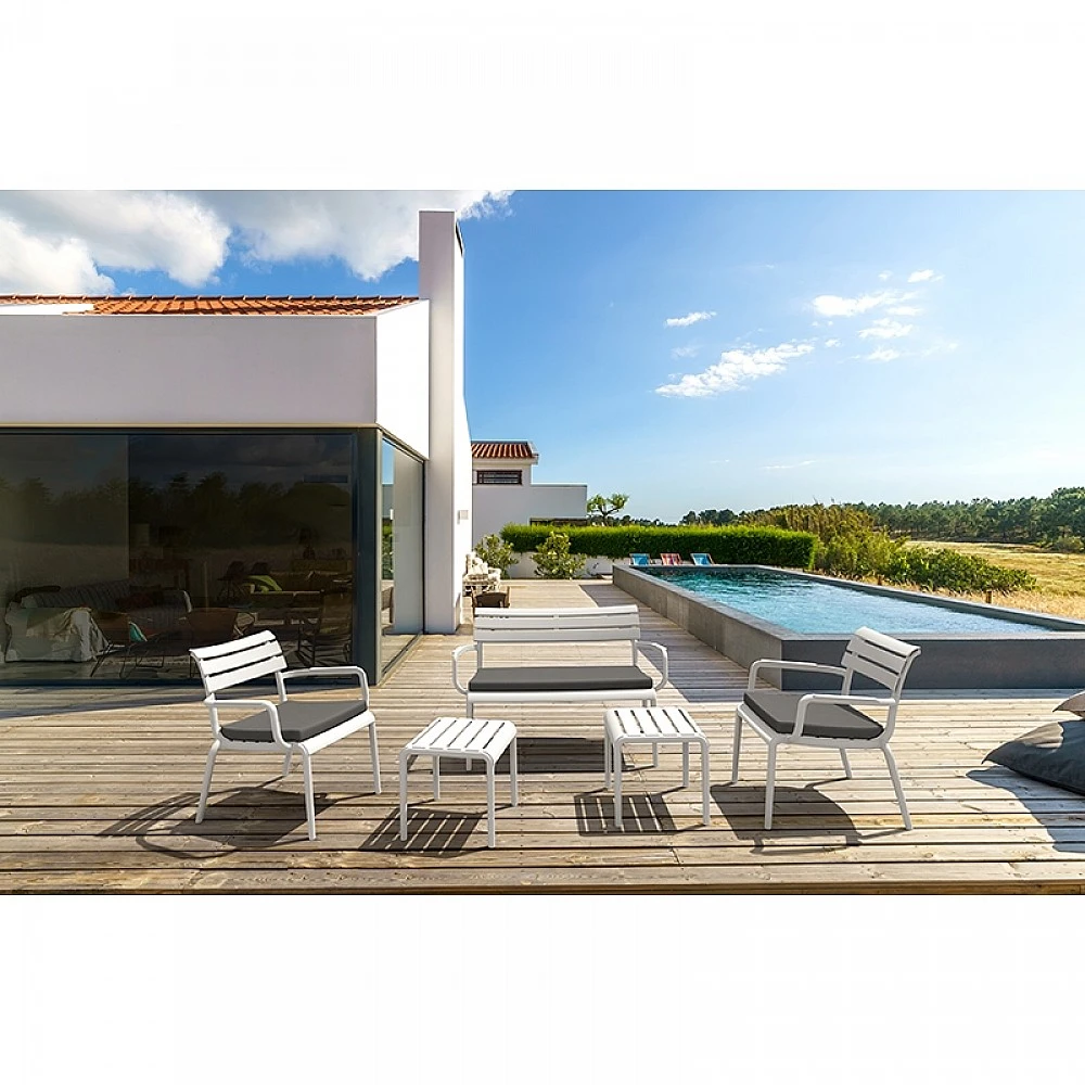 PARIS ΚΑΝΑΠΕΣ WHITE 116X70X75εκ. ΠΟΛ/ΝΙΟΥ PARIS ΚΑΝΑΠΕΣ WHITE 116X70X75εκ. ΠΟΛ/ΝΙΟΥ