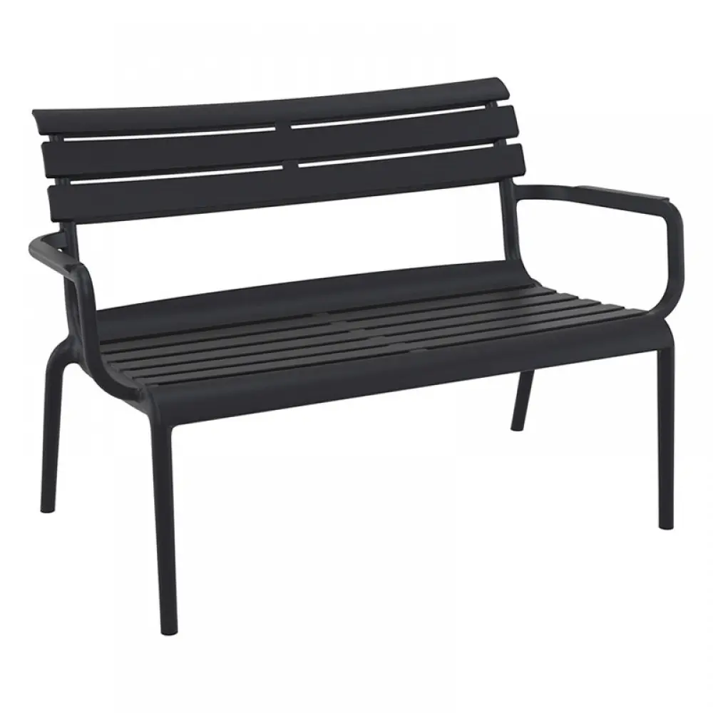 PARIS ΚΑΝΑΠΕΣ BLACK 116X70X75εκ. ΠΟΛ/ΝΙΟΥ PARIS ΚΑΝΑΠΕΣ BLACK 116X70X75εκ. ΠΟΛ/ΝΙΟΥ