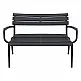 PARIS ΚΑΝΑΠΕΣ BLACK 116X70X75εκ. ΠΟΛ/ΝΙΟΥ PARIS ΚΑΝΑΠΕΣ BLACK 116X70X75εκ. ΠΟΛ/ΝΙΟΥ