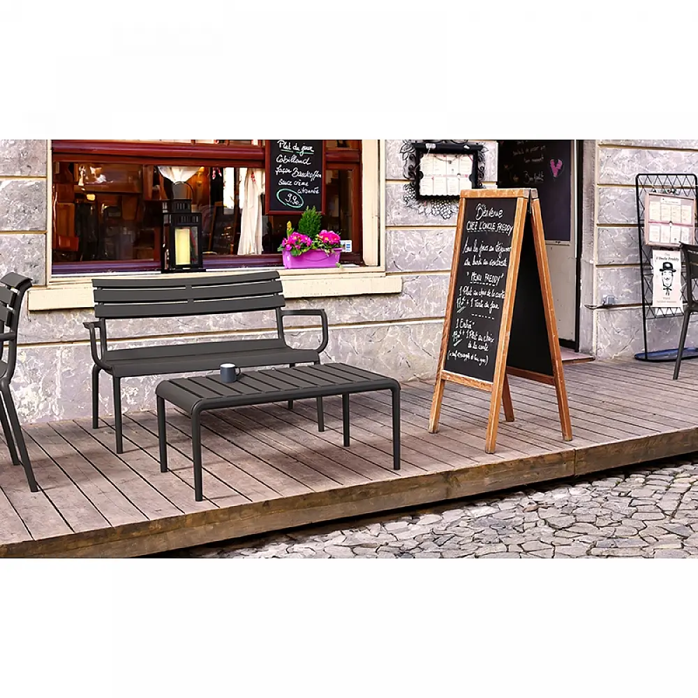 PARIS ΚΑΝΑΠΕΣ BLACK 116X70X75εκ. ΠΟΛ/ΝΙΟΥ PARIS ΚΑΝΑΠΕΣ BLACK 116X70X75εκ. ΠΟΛ/ΝΙΟΥ