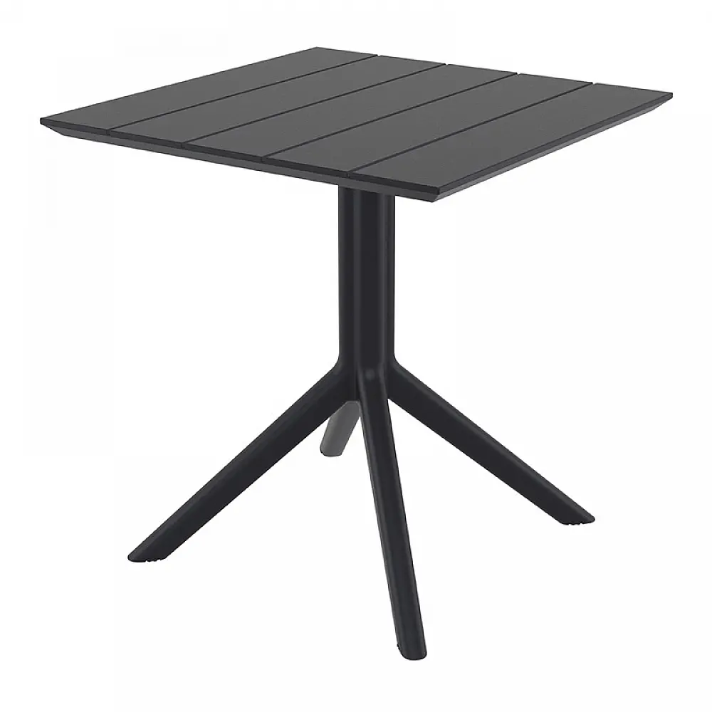 PARIS BLACK 70X70X74εκ. ΤΡΑΠΕΖΙ ΠΟΛ/ΝΙΟΥ PARIS BLACK 70X70X74εκ. ΤΡΑΠΕΖΙ ΠΟΛ/ΝΙΟΥ