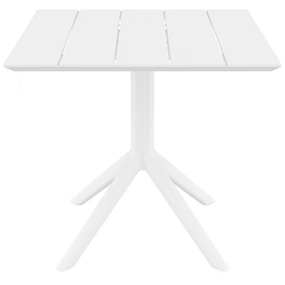 PARIS WHITE 80X80X74εκ. ΤΡΑΠΕΖΙ ΠΟΛ/ΝΙΟΥ PARIS WHITE 80X80X74εκ. ΤΡΑΠΕΖΙ ΠΟΛ/ΝΙΟΥ