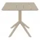 PARIS TAUPE 80X80X74εκ. ΤΡΑΠΕΖΙ ΠΟΛ/ΝΙΟΥ PARIS TAUPE 80X80X74εκ. ΤΡΑΠΕΖΙ ΠΟΛ/ΝΙΟΥ