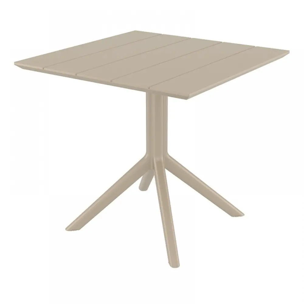 PARIS TAUPE 80X80X74εκ. ΤΡΑΠΕΖΙ ΠΟΛ/ΝΙΟΥ PARIS TAUPE 80X80X74εκ. ΤΡΑΠΕΖΙ ΠΟΛ/ΝΙΟΥ