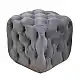 ASTRA ΣΚΑΜΠΟ GREY VELVET ΥΦΑΣΜΑ 45X45Χ45εκ.
