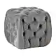 ASTRA ΣΚΑΜΠΟ GREY VELVET ΥΦΑΣΜΑ 45X45Χ45εκ.