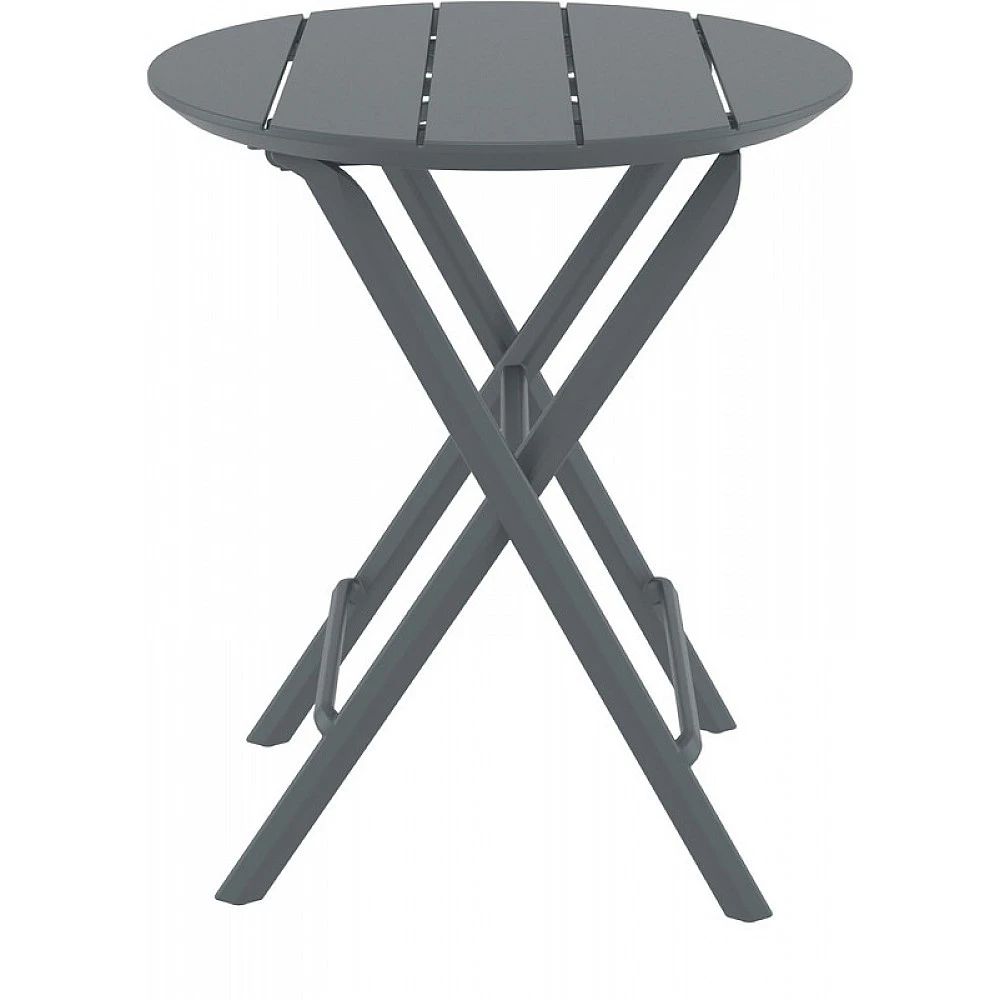 HELEN DARK GREY Φ60X74εκ. ΤΡΑΠΕΖΙ ΠΤΥΣ/ΝΟ ΠΟΛ/ΝΙΟΥ HELEN DARK GREY Φ60X74εκ. ΤΡΑΠΕΖΙ ΠΤΥΣ/ΝΟ ΠΟΛ/ΝΙΟΥ