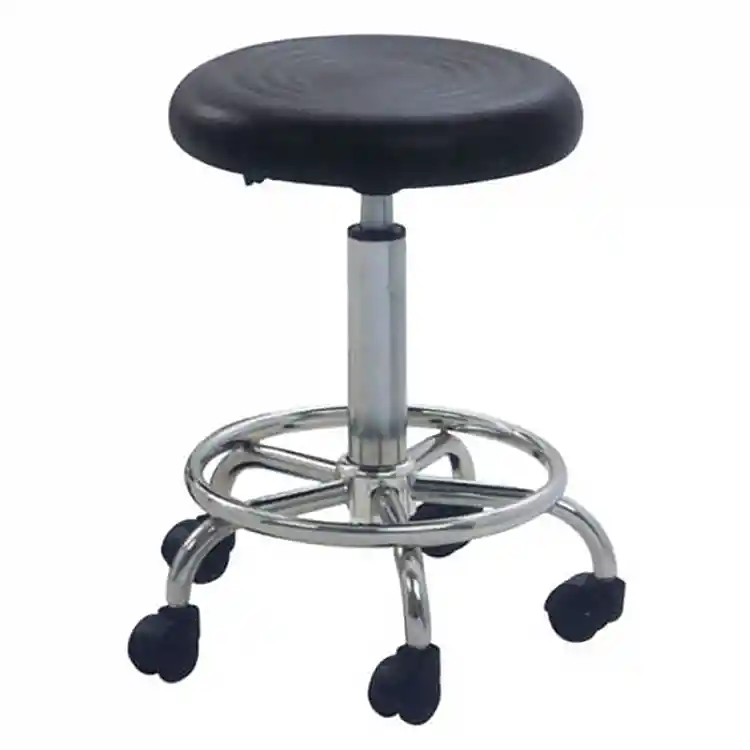 BAR70 ΜΑΥΡΟ PU(Σ2)ΣΚΑΜΠΟ ΜΕ ΑΜΟΡΤ. ΤΡΟΧΗΛΑΤΟ 36X41X59εκ.