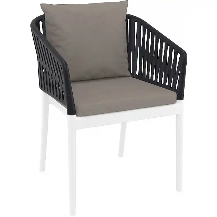 PORTOFINO ΜΑΞΙΛΑΡΙ ΠΛΑΤΗΣ LIGHT BROWN 48X55X5εκ.