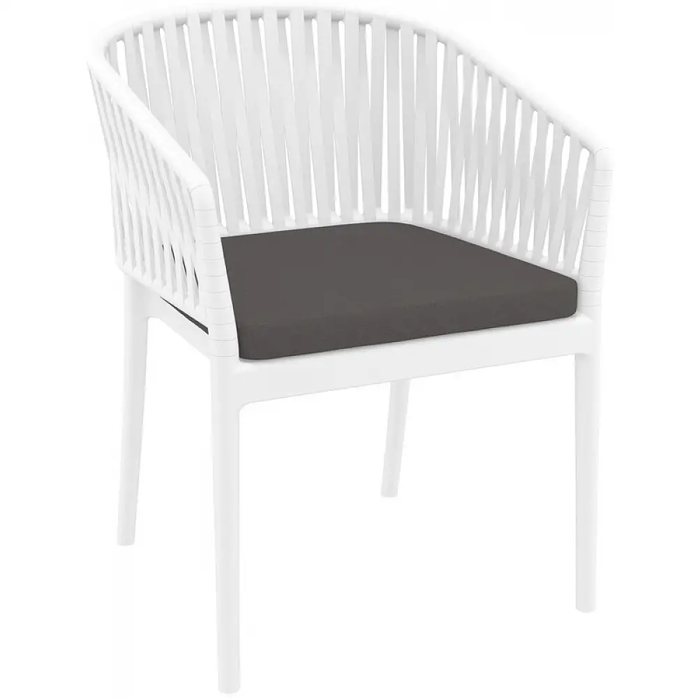 PORTOFINO ΜΑΞΙΛΑΡΙ ΚΑΘΙΣΜΑΤΟΣ DARK GREY 48X50X5εκ.