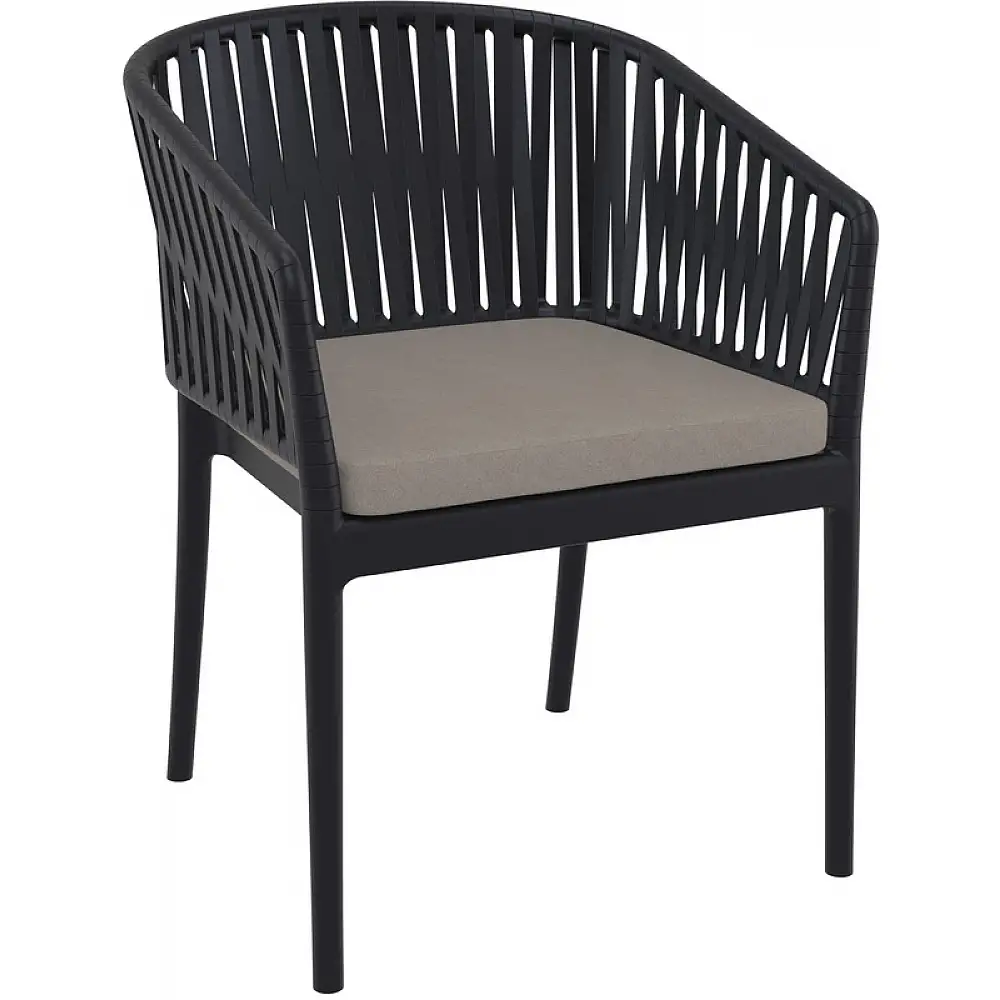 PORTOFINO ΜΑΞΙΛΑΡΙ ΚΑΘΙΣΜΑΤΟΣ LIGHT BROWN 48X50X5εκ.