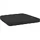 PORTOFINO ΜΑΞΙΛΑΡΙ ΚΑΘΙΣΜΑΤΟΣ BLACK 48X50X5εκ.