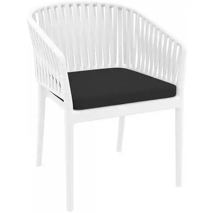 PORTOFINO ΜΑΞΙΛΑΡΙ ΚΑΘΙΣΜΑΤΟΣ BLACK 48X50X5εκ.