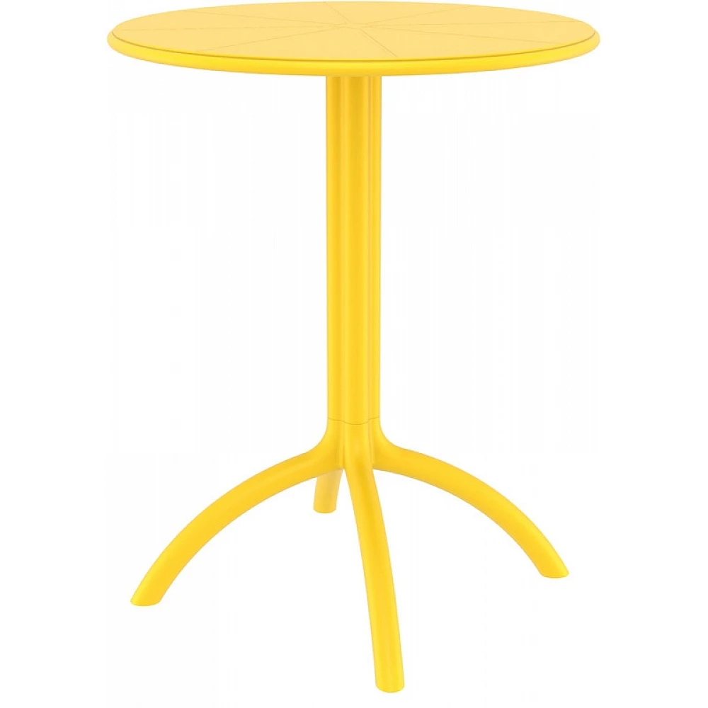 OCTOPUS Φ60Χ75εκ.YELLOW ΤΡΑΠΕΖΙ ΠΟΛ/ΝΙΟΥ OCTOPUS Φ60Χ75εκ.YELLOW ΤΡΑΠΕΖΙ ΠΟΛ/ΝΙΟΥ