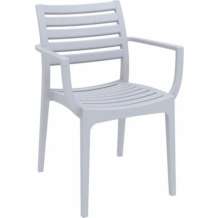 ARTEMIS SILVER GREY ΠΟΛΥΘΡΟΝΑ ΠΟΛ/ΝΙΟΥ 58X58X83.5εκ.