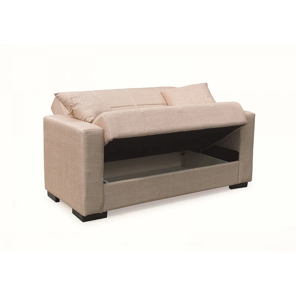 ROVER LIGHT BROWN ΥΦΑΣΜΑ 2ΘΕΣΙΟΣ ΚΑΝΑΠΕΣ/ΚΡΕΒΑΤΙ ΜΕ ΑΠΟΘ.ΧΩΡΟ 150Χ80εκ. ROVER LIGHT BROWN ΥΦΑΣΜΑ 2ΘΕΣΙΟΣ ΚΑΝΑΠΕΣ/ΚΡΕΒΑΤΙ ΜΕ ΑΠΟΘ.ΧΩΡΟ 150Χ80εκ.