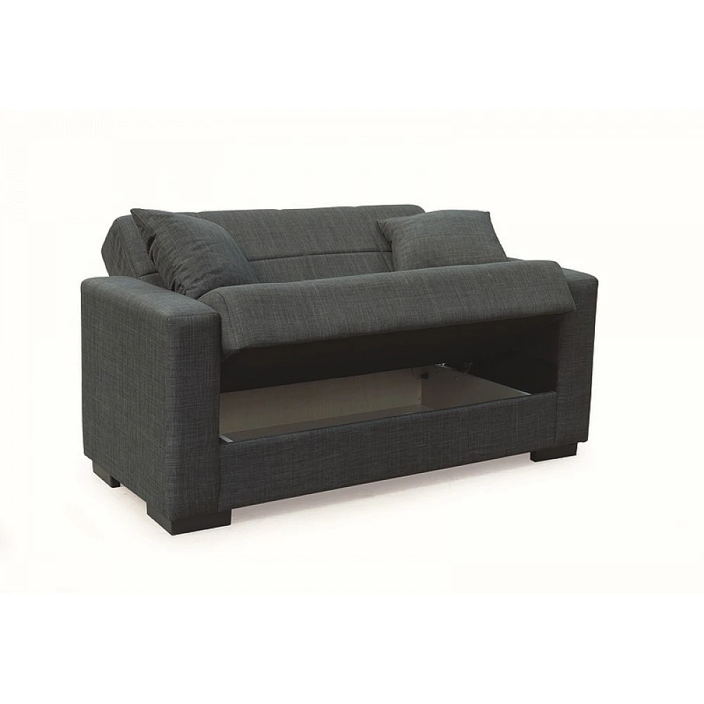 ROVER DARK GREY ΥΦΑΣΜΑ 2ΘΕΣΙΟΣ ΚΑΝΑΠΕΣ/ΚΡΕΒΑΤΙ ΜΕ ΑΠΟΘ.ΧΩΡΟ 150Χ80εκ. ROVER DARK GREY ΥΦΑΣΜΑ 2ΘΕΣΙΟΣ ΚΑΝΑΠΕΣ/ΚΡΕΒΑΤΙ ΜΕ ΑΠΟΘ.ΧΩΡΟ 150Χ80εκ.