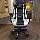 A6060 ΜΑΥΡΟ/ΛΕΥΚΟ ΠΟΛΥΘΡΟΝΑ GAMING/ΜΕ ΥΠΟΠΟΔΙΟ A6060 ΜΑΥΡΟ/ΛΕΥΚΟ ΠΟΛΥΘΡΟΝΑ GAMING/ΜΕ ΥΠΟΠΟΔΙΟ