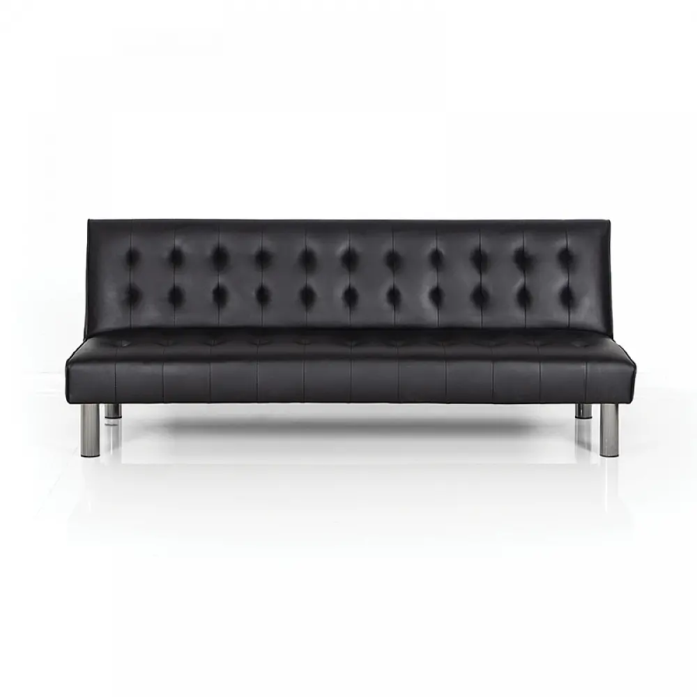 STATE BLACK PU ΚΑΝΑΠΕΣ-ΚΡΕΒΑΤΙ 180X79εκ.