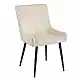 VANESA BEIGE VELVET ΥΦΑΣΜΑ ΚΑΡΕΚΛΑ ΜΕΤΑΛΛΙΚΗ 46X62X86εκ.