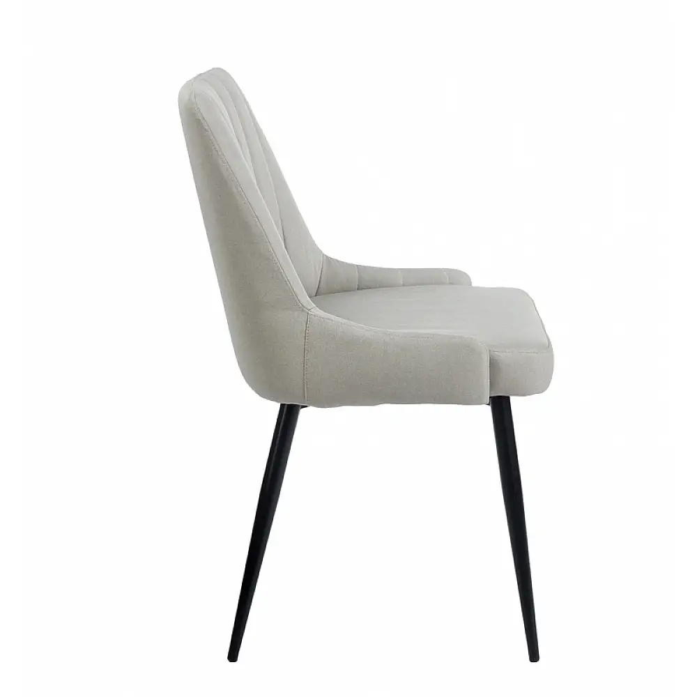 MEGAN L. BEIGE ΥΦΑΣΜΑ ΚΑΡΕΚΛΑ ΜΕΤΑΛΛΙΚΗ 51(56)Χ58Χ88εκ.