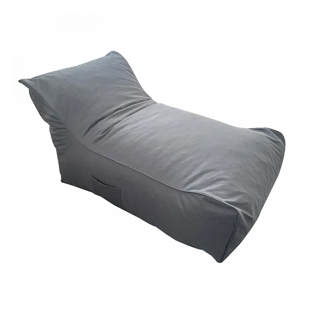 DEREK ΠΟΥΦ GREY ΥΦΑΣΜΑ 70X107X64εκ.