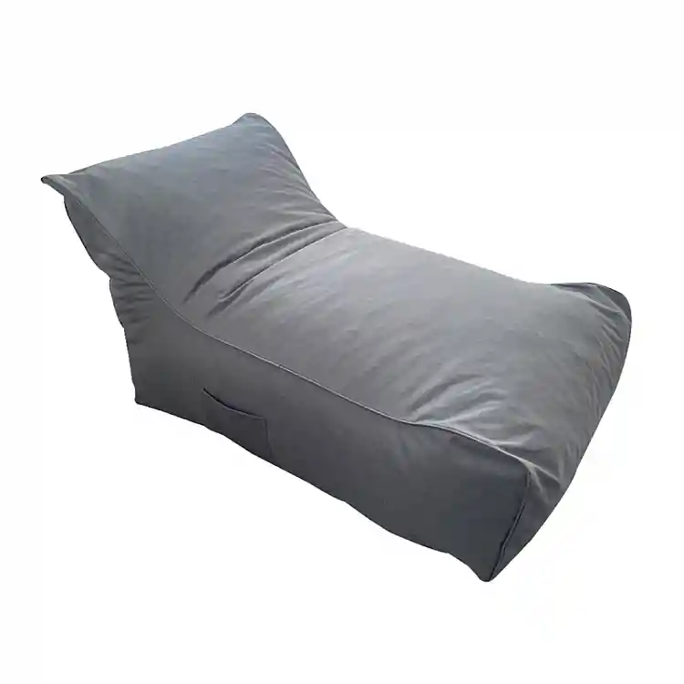 DEREK ΠΟΥΦ GREY ΥΦΑΣΜΑ 70X107X64εκ.