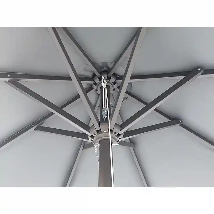 ΟΜΠΡΕΛΑ Φ.230 GREY ΑΛΟΥΜ.8ΑΚΤ.16Χ26 ΙΣΤΟΣ 1Φ.48Χ2mm