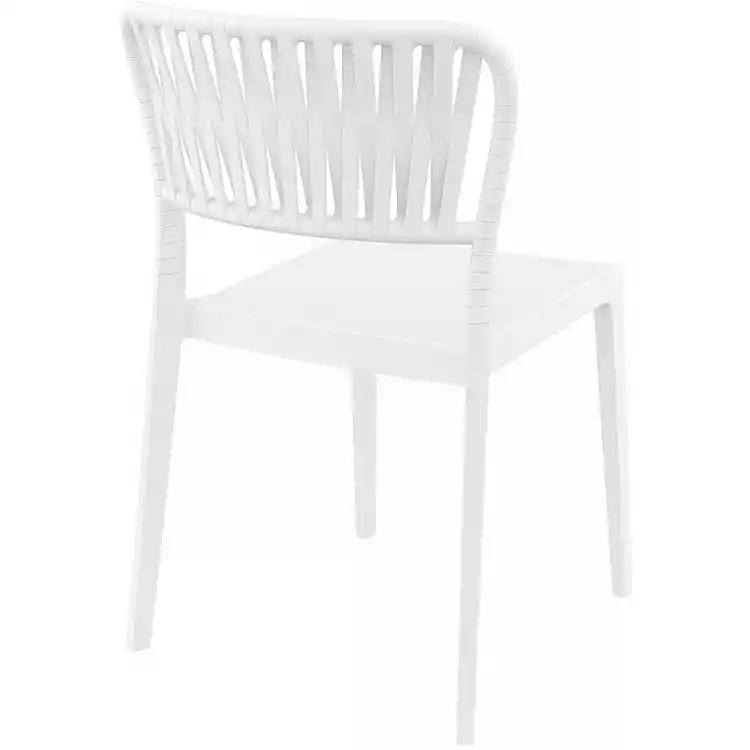 PORTOFINO WHITE ΚΑΡΕΚΛΑ ΠΟΛ/ΝΙΟΥ 52X56X83εκ.