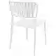 PORTOFINO WHITE ΚΑΡΕΚΛΑ ΠΟΛ/ΝΙΟΥ 52X56X83εκ.