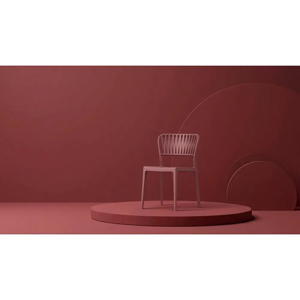 PORTOFINO MARSALA ΚΑΡΕΚΛΑ ΠΟΛ/ΝΙΟΥ 52X56X83εκ.