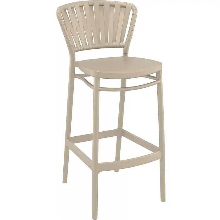 PORTOFINO 75εκ. ΣΚΑΜΠΟ TAUPE ΠΟΛ/ΝΙΟΥ 48X52X106εκ.