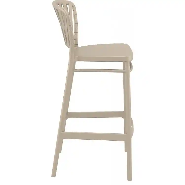 PORTOFINO 75εκ. ΣΚΑΜΠΟ TAUPE ΠΟΛ/ΝΙΟΥ 48X52X106εκ.