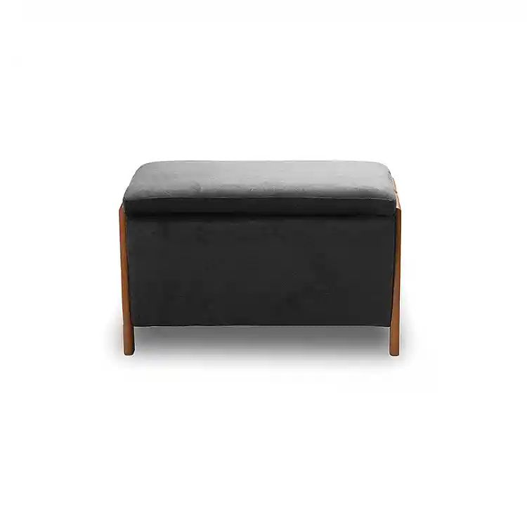 DALI ΣΚΑΜΠΟ VELVET GREY ΜΕ ΑΠΟΘ. ΧΩΡΟ 75X42X44εκ.