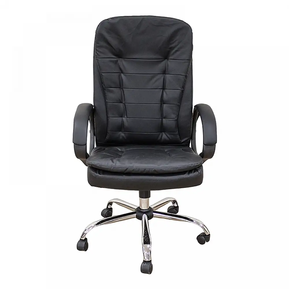 A9938 ΜΑΥΡΟ PVC ΠΟΛΥΘΡΟΝΑ ΓΡΑΦΕΙΟΥ 67Χ65Χ52-112/62-121εκ.