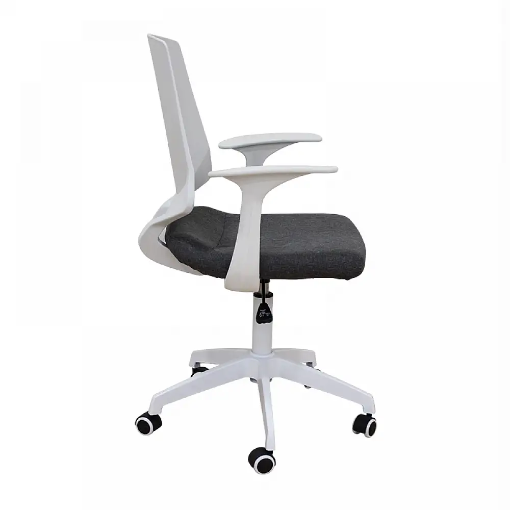 A1150-W ΛΕΥΚΟ/ΓΚΡΙ ΥΦΑΣΜΑ ΠΟΛΥΘΡΟΝΑ ΓΡΑΦΕΙΟΥ 63Χ55Χ49-92/56-100εκ.