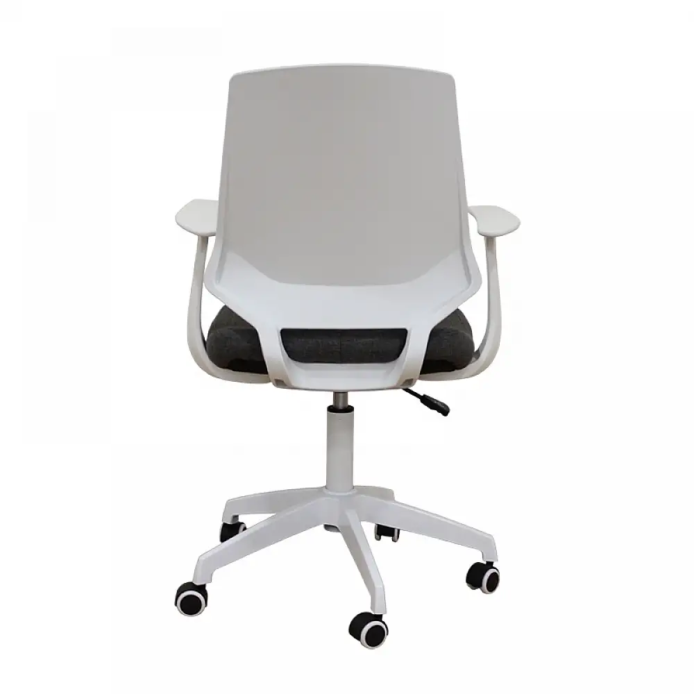 A1150-W ΛΕΥΚΟ/ΓΚΡΙ ΥΦΑΣΜΑ ΠΟΛΥΘΡΟΝΑ ΓΡΑΦΕΙΟΥ 63Χ55Χ49-92/56-100εκ.